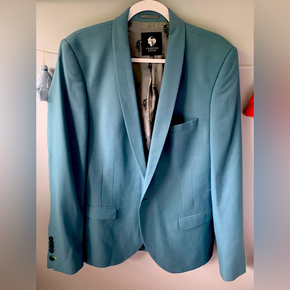Twisted Tailor Shawl Collar Blazer